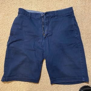 Dark Navy Blue London Fog Shorts